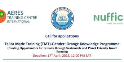 Somalia (Red Sea University) Creating Opportunities for Females through Sustainable and Planet Friendly Insect Farming